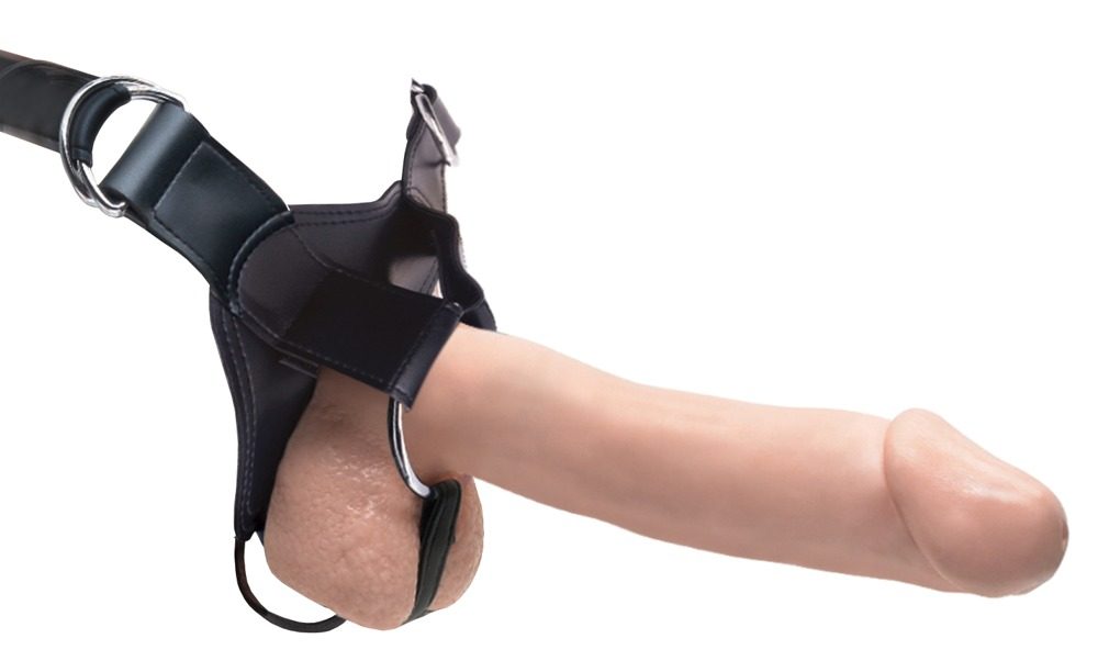 Fetish Fantasy Extreme Hollow 12" Strap-On Flesh
