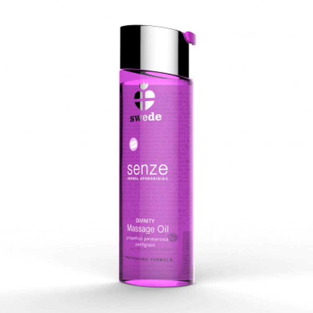 Swede Senze massage oil Divinity Grapefruit Palmarosa Petitgrain 75ml