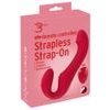 You2Toys Remote Controlled Strapless Strap-On 3 Motors Red