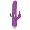 Vibrátor, tancujúci, perličkový králik, fialový