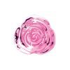 Pink Roses Glass Butt Plug Training Set