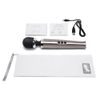 Le Wand Die Cast Rechargeable Vibrating Massager Silver