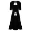 Black Level Vinyl Coat Dress