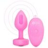 b-Vibe Vibrating Heart Plug S/M Pink