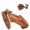 CB-X CB-6000 Chastity Cage Wood 35 mm