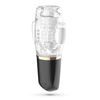 Crushious quasar rechargeable masturbator with suction