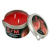 S/M Candle in a Tin 100 g