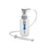 CleanStream Pump Action Enema Bottle with Nozzle Clear