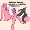 Crushious Romanov Classic Vibrator with a removable silicone sleeve