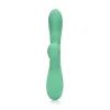 Loveline Pulse Wave & Tongue Flickering Rabbit Vibrator Blue Grass