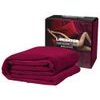 Liberator Fascinator Throw Velvish Merlot - Luxusný prehoz cez posteľ Červená