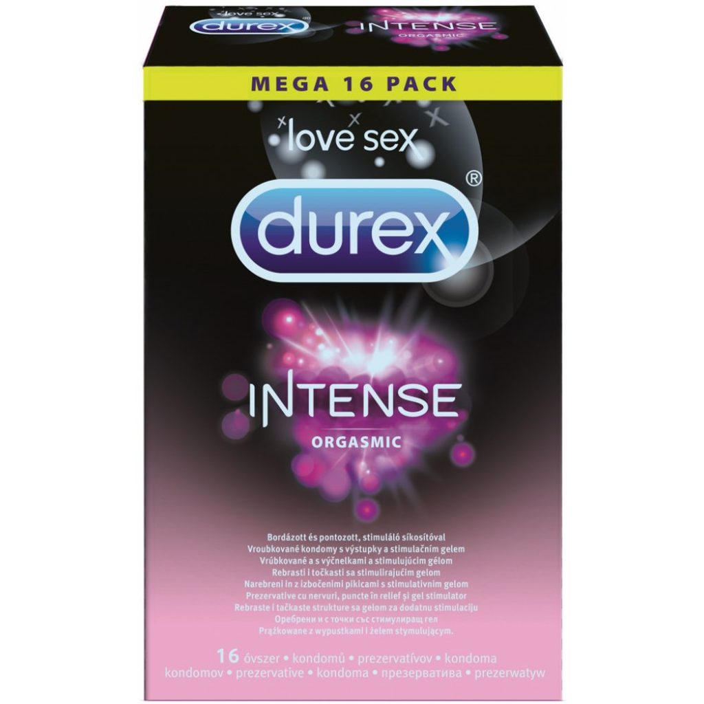 Sexshop Devilshop.sk - Durex Intense Orgasmic 16 ks - DUREX - Stimulačné  kondómy - Kondomy, PRE MUŽOV