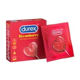 Durex Select s príchuťou jahôd 1ks
