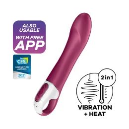 Satisfyer Big Heat Warming G Spot Vibrator