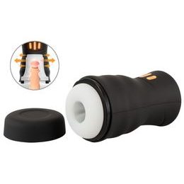 You2Toys Gyro rotujúci vibračný masturbátor čierny