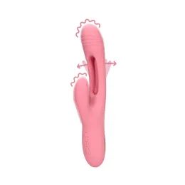 LOVELINE Flapping G-Spot Rabbit Vibrator Pink Arabesque