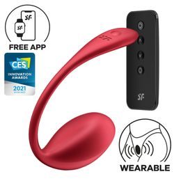 Satisfyer Shiny Petal Connect App červené