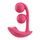 HoneyPlayBox Melody Pressure Sensing App Controlled Twin Balls Clit& G-Spot Vibrator Magenta