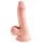 King Cock Plus 6,5" Triple Density Cock with Balls Klasické dildo