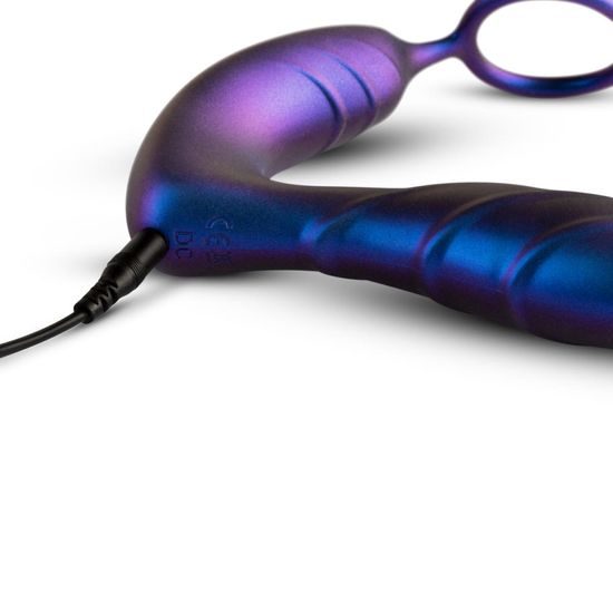 Hueman Black Hole Anal Vibrator with Cockring