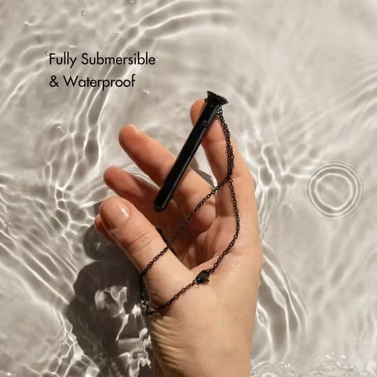 Crave • Vesper Mini - Black - Vibrator Necklace