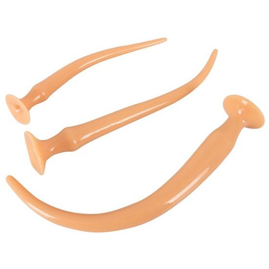 You2Toys Super Long Flexible Butt Plug Set Skin