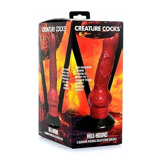 Creature Cocks Hell-Hound Canine Penis Silicone Dildo