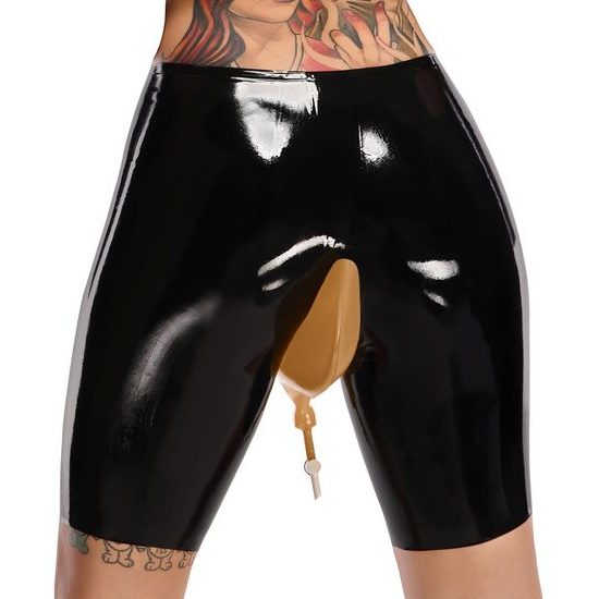 LateX Latex Urine Pants 2950316 Black