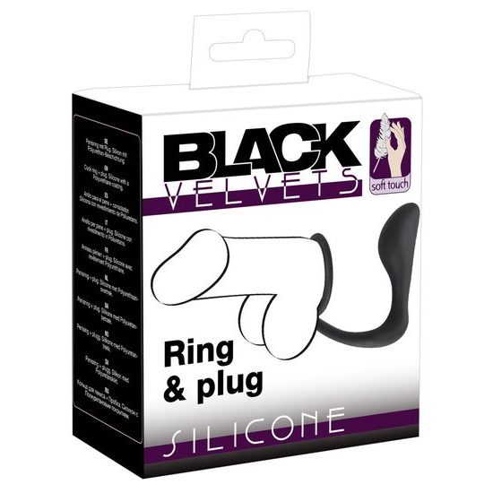 You2Toys Black Velvets Ring