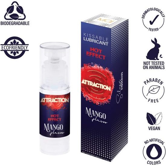 Mai Attraction Kissable Hot Effect Mango - Dátum exspirácie 9/26