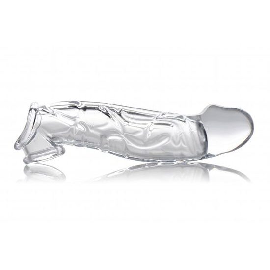 Size Matters Clear Extender Curved Penis Sleeve