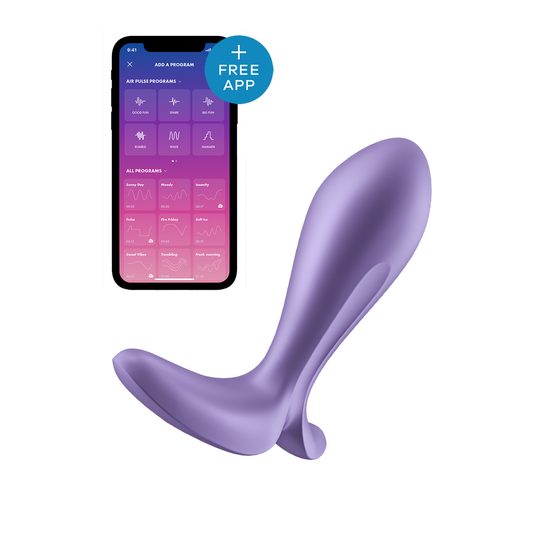 Satisfyer Intensity Plug Purple