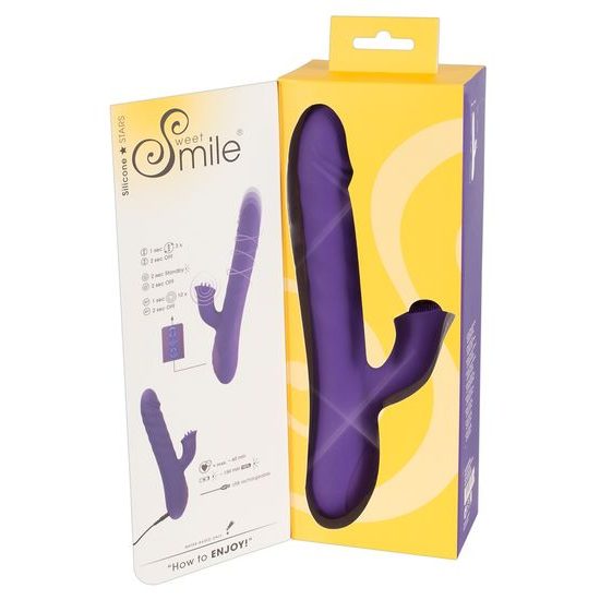 Sweet Smile Thrusting & Rotating Pearl Vibrator