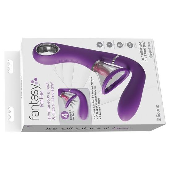 Pipedream Fantasy For Her Her Ultimate Pleasure Pro Purple