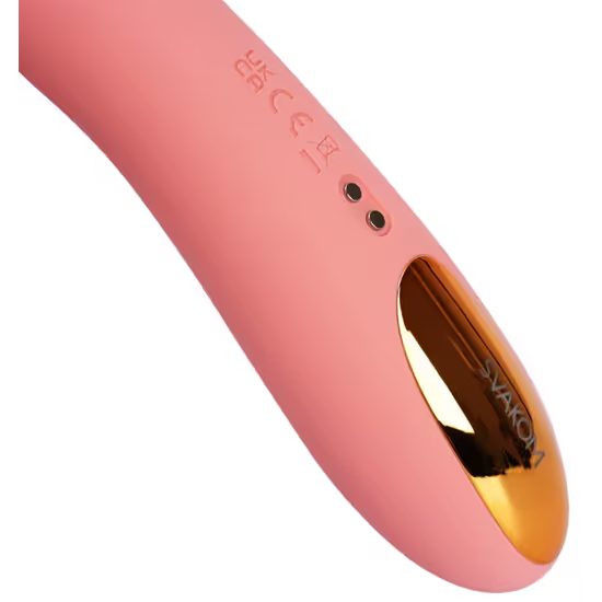 Svakom Ava Neo Interactive Thrusting Peach Pink