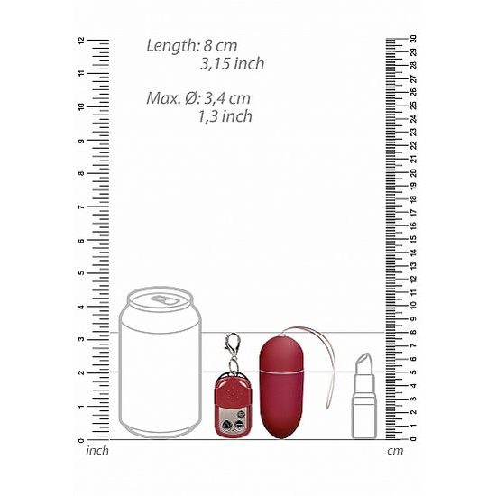 Shots Toys10 Speed Remote Vibrating Egg