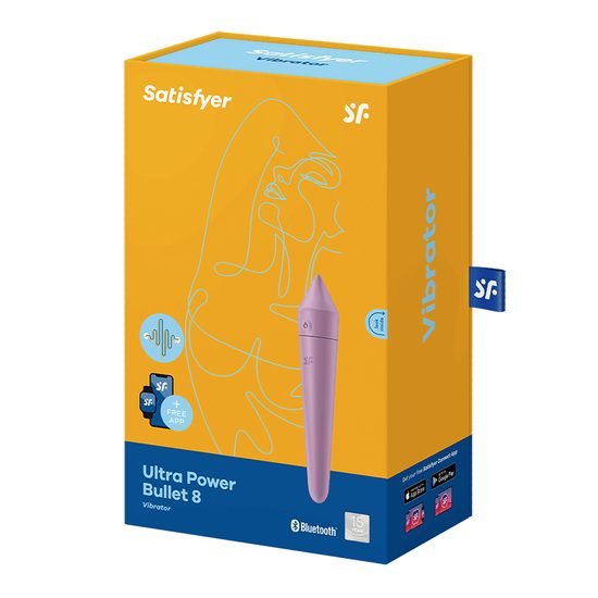 Satisfyer Ultra Power Bullet 8 fialový