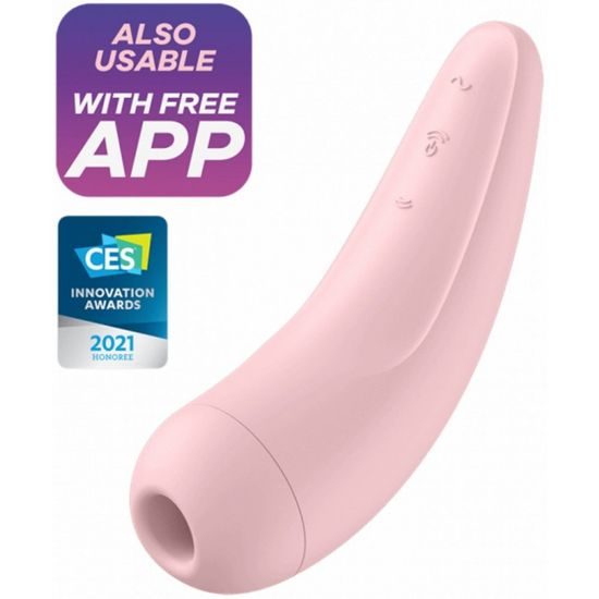 Satisfyer Curvy 2+ ružový