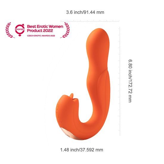 Honey Play Box Joi Rotating Head G-spot Vibrator & Clit Licker