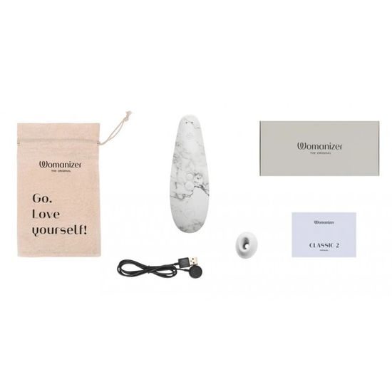 Womanizer Marilyn Monroe Special Edition White Marble