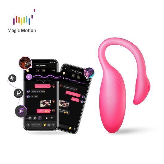 Magic Motion Flamingo Vibračné vajíčko Max ružové