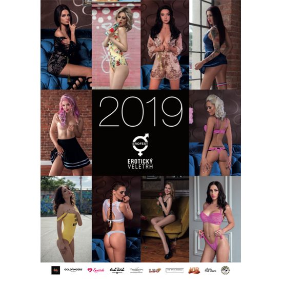 Kalendář Miss Erotika 2019