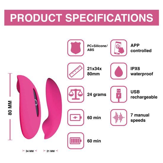 Magic Motion Candy Smart Wearable Vibe