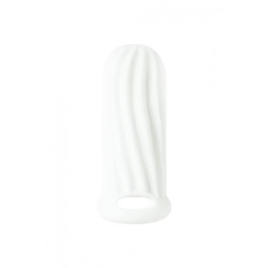 Lola Games Homme Wide White 9-12 cm návlek pro zvětšení penisu