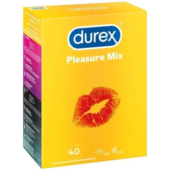 Durex Pleasure MIX 40 ks