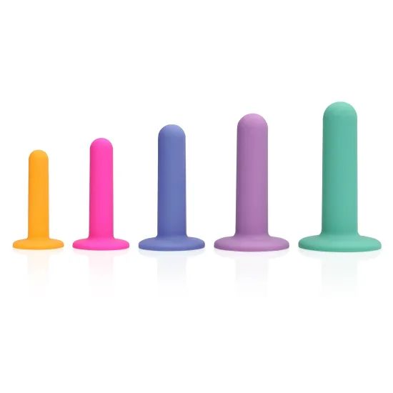 Shots Loveline Silicone Dilator Set, silikónové dilatátory na zlepšenie sexuálneho zdravia