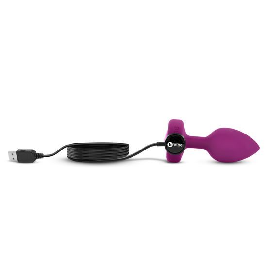 b-Vibe Vibrating Jewel Plug S/M