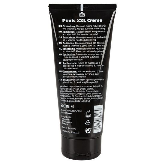 Penis XXL creme 200ml