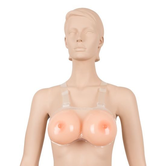 Cottelli Collection accessoires Silicone Breasts with Straps