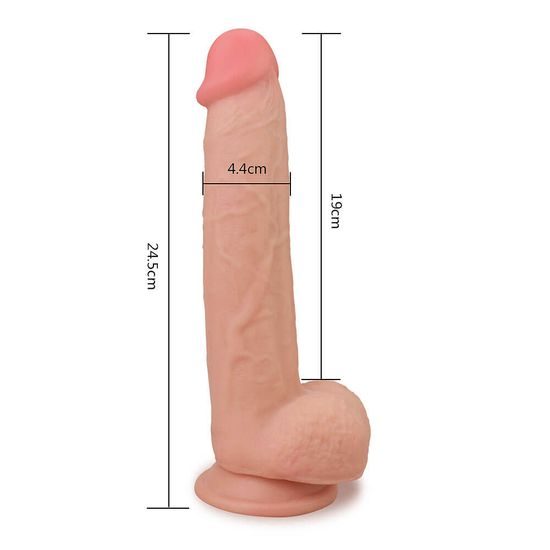 LoveToy Dildo 8'' Nature Cock